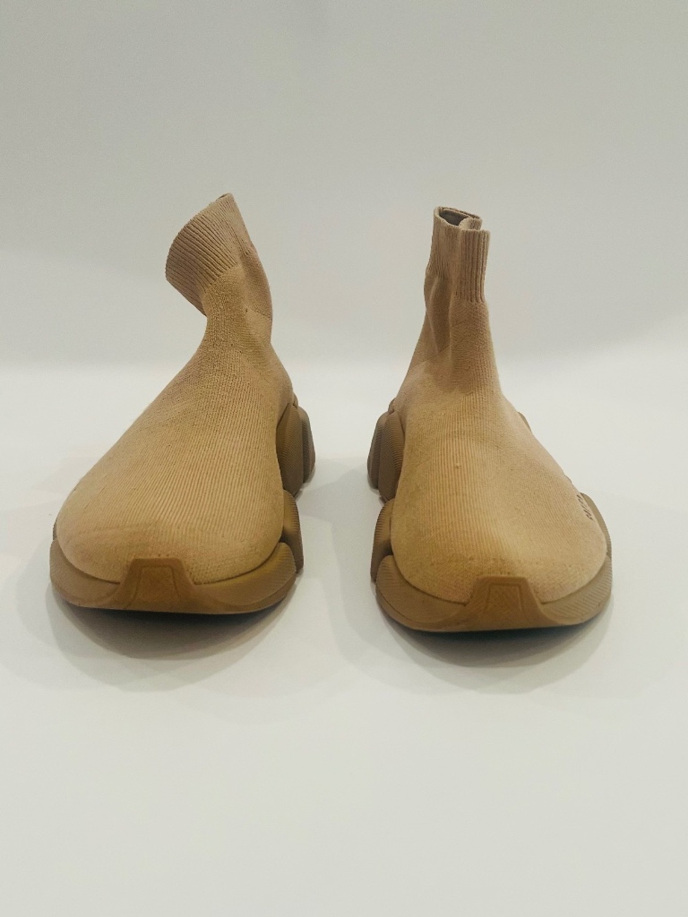 Balenciaga Speed Trainer Sock Women's Sneakers – Beige/Nude ✨